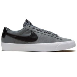 Nike SB Zoom Blazer Low Pro GT Shoes - Cool Grey/Black/Cool Grey/White