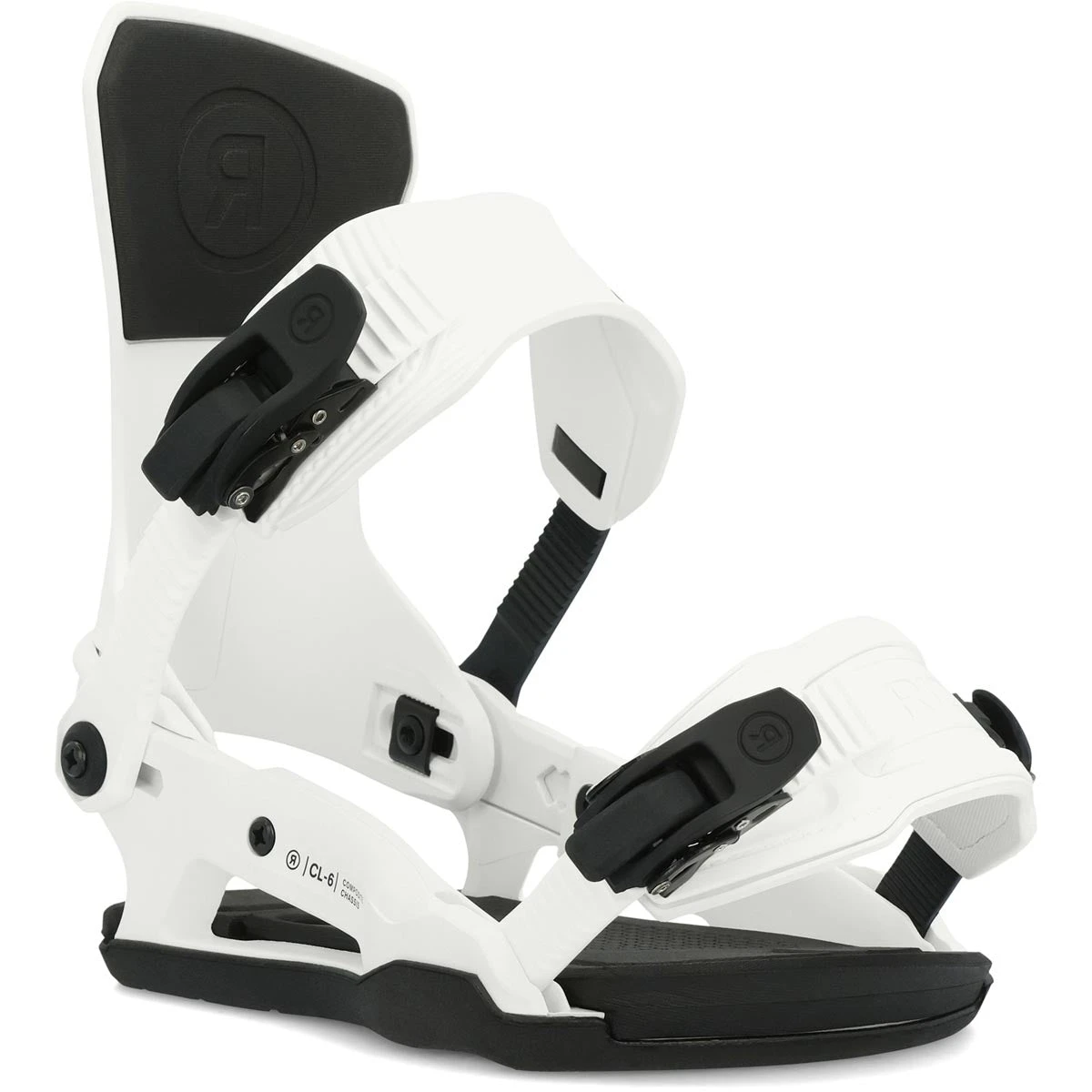 Ride Cl-6 2024 Snowboard Bindings - White 4 Ride Cl-6 2024 Snowboard Bindings - White - Image 2