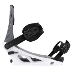 K2 Indy 2024 Snowboard Bindings - Grey/White 9 K2 Indy 2024 Snowboard Bindings - Grey/White -Famous Skate Shop 196222114264 3
