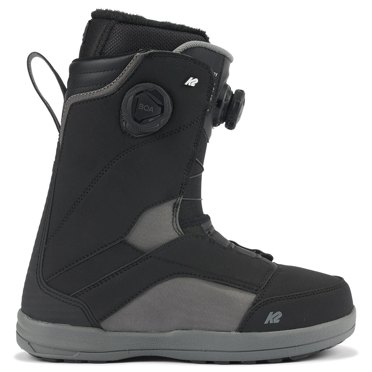 K2 Womens Kinsley 2024 Snowboard Boots - Black 4 K2 Womens Kinsley 2024 Snowboard Boots - Black - Image 2