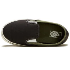 Vans Snow Lodge Slipper Vansguard Shoes - Black/Green -Famous Skate Shop 196244802903 3