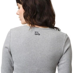 Vans Womens Armanto Long Sleeve Shirt - Grey Heather -Famous Skate Shop 196244892317 3