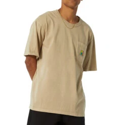 HUF Petals Relaxed Pocket Shirt - Clay -Famous Skate Shop 196377071146 4