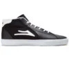 Lakai Flaco Ii Mid Shoes - Black/White Leather -Famous Skate Shop 196377078695 1