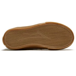 Lakai Youth Griffin Shoes - White/Gum Suede -Famous Skate Shop 196377097801 4