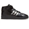 Adidas Forum 84 Mid Adv X Heitor Shoes - Core Black/Core Black/Core Black -Famous Skate Shop 196470958481 1
