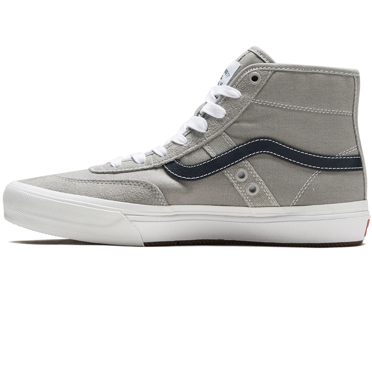 Vans Crockett High Shoes - Suede/Nubuck Grey/Blue 4 Vans Crockett High Shoes - Suede/Nubuck Grey/Blue - Image 2