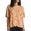 Vans Womens Resort Floral Woven Shirt - Sun Baked 1 Vans Womens Resort Floral Woven Shirt - Sun Baked -Famous Skate Shop 196571452390 1