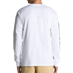 Vans Dakota Roche Long Sleeve T-Shirt - White -Famous Skate Shop 196571474316 3