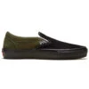 Vans Skate Slip-on Shoes - Black/Grape Leaf -Famous Skate Shop 196573392694 1
