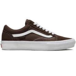 Vans Skate Old Skool Shoes - Brown/White