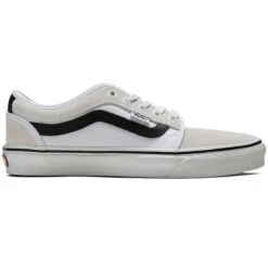 Vans Chukka Low Sidestripe Shoes - White/Black/Gum