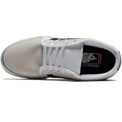 Vans Chukka Low Sidestripe Shoes - White/Black/Gum -Famous Skate Shop 196573405677 3