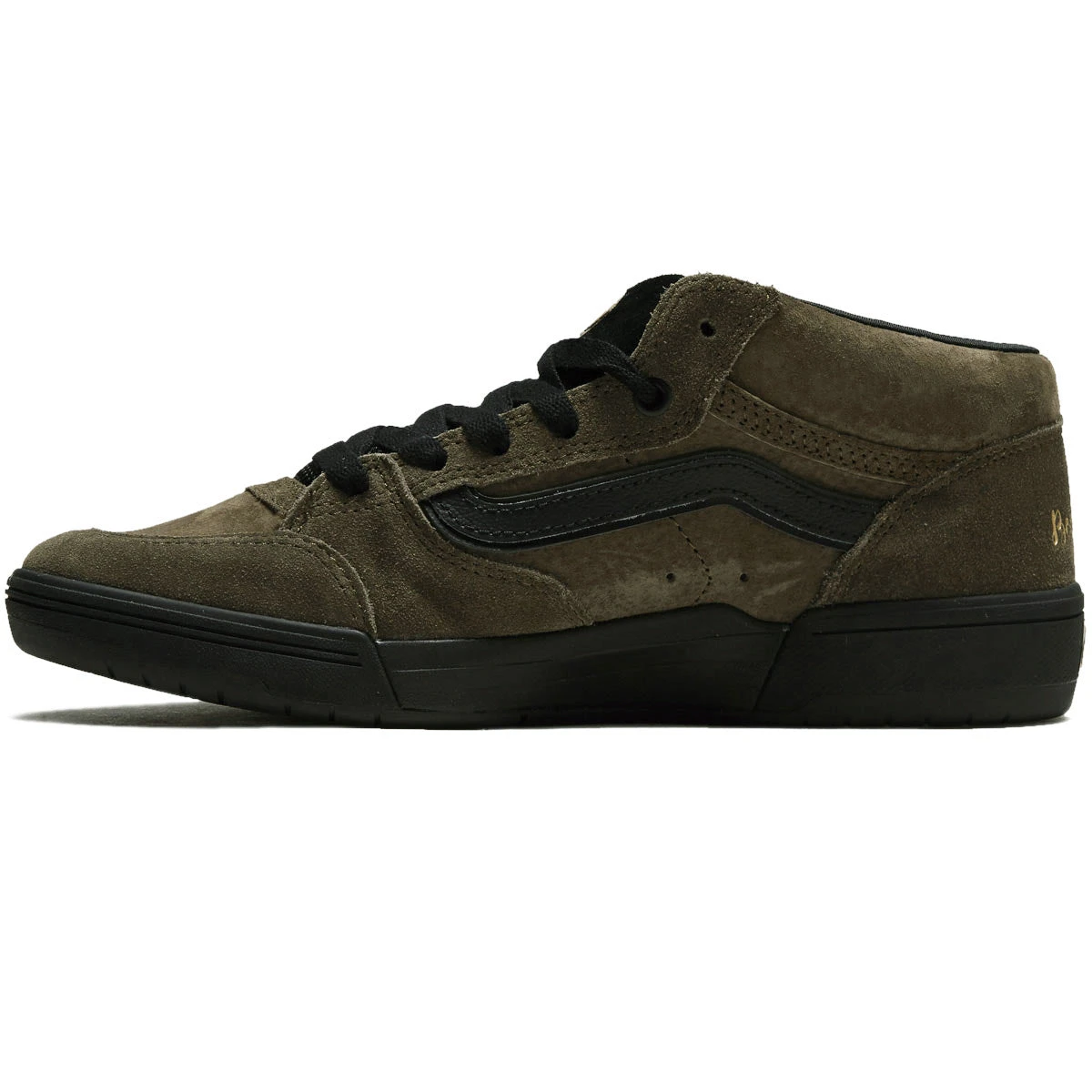 Vans Zahba Mid Shoes - Dark Olive 4 Vans Zahba Mid Shoes - Dark Olive - Image 2
