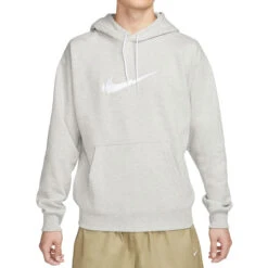 Nike SB Fleece Skate Hoodie - Grey Heather