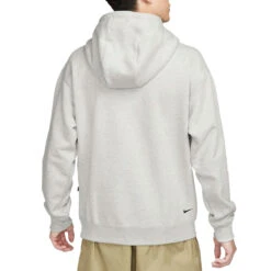 Nike SB Fleece Skate Hoodie - Grey Heather -Famous Skate Shop 196604262866 3