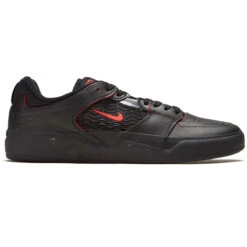 Nike SB Ishod Premium Shoes - Black/University Red/Black/Black