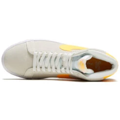 Nike SB Zoom Blazer Mid Shoes - Summit White/Laser Orange/Summit White -Famous Skate Shop 196604417839 3
