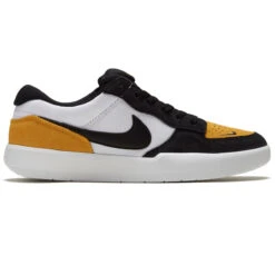 Nike SB Force 58 Shoes - University Gold/Black/White
