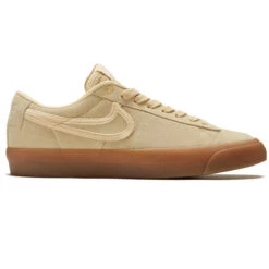 Nike SB Blazer Low Pro GT Prm Shoes - Pale Vanilla/Pale Vanilla/Pale Vanilla