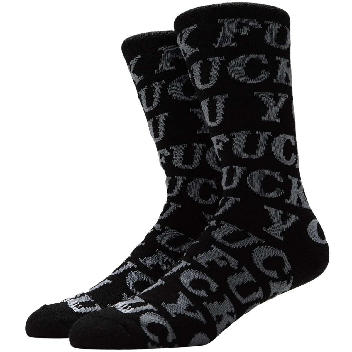 RIPNDIP Fuckin Fuck Socks - Black 3 RIPNDIP Fuckin Fuck Socks - Black