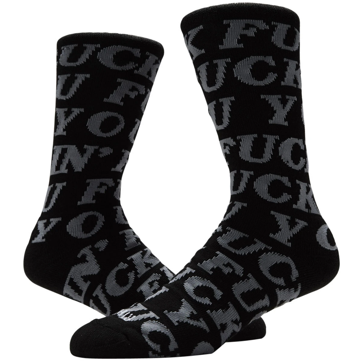 RIPNDIP Fuckin Fuck Socks - Black 4 RIPNDIP Fuckin Fuck Socks - Black - Image 2