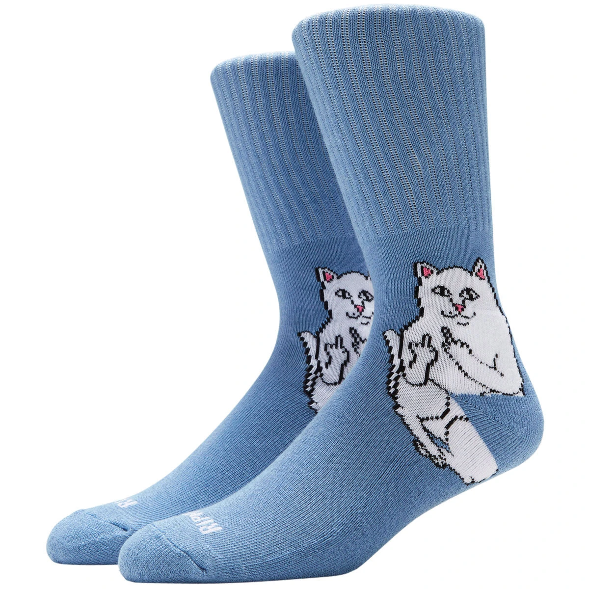 RIPNDIP Lord Nermal Socks - Light Slate 3 RIPNDIP Lord Nermal Socks - Light Slate