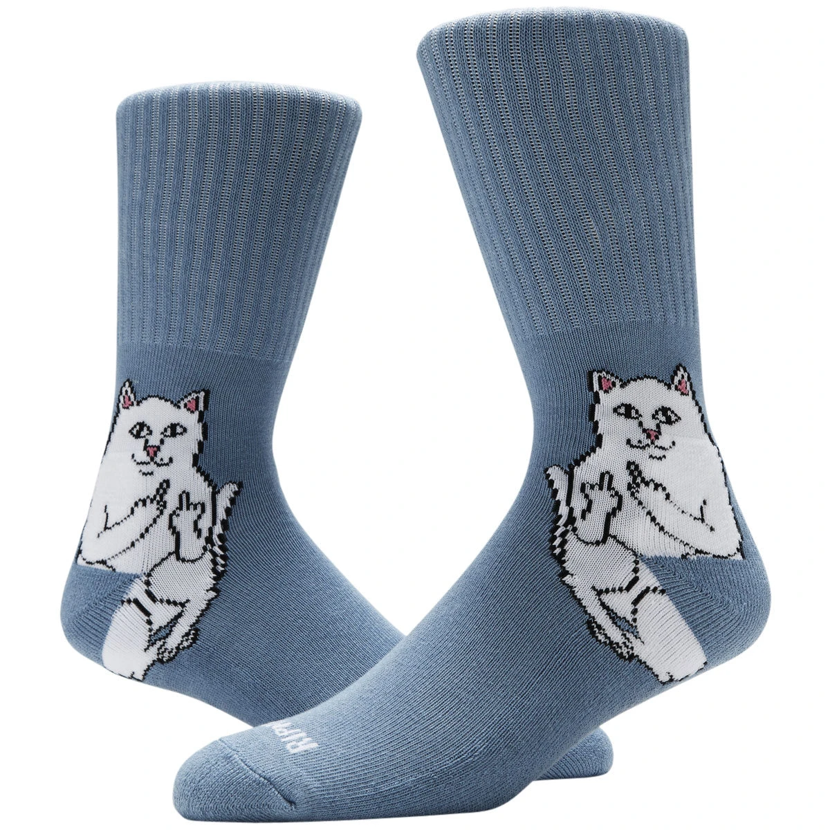 RIPNDIP Lord Nermal Socks - Light Slate 4 RIPNDIP Lord Nermal Socks - Light Slate - Image 2