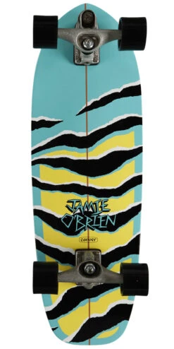 Carver C7 JOB Tiger 31" Prebuilt Surfskate Complete - Aqua