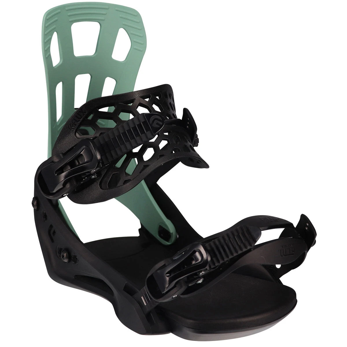 Flux EM 2023 Snowboard Bindings - Green 4 Flux EM 2023 Snowboard Bindings - Green - Image 2