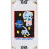 Polar Oskar Rozenberg World Domination Wheel Well Skateboard Complete - White - 8.25" -Famous Skate Shop 5056336639013 c