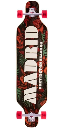 Madrid Trance 40" Top-mount Longboard Complete - Tropics