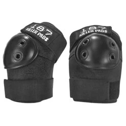 187 Combo Pack Pads - Black -Famous Skate Shop 696859950803 3