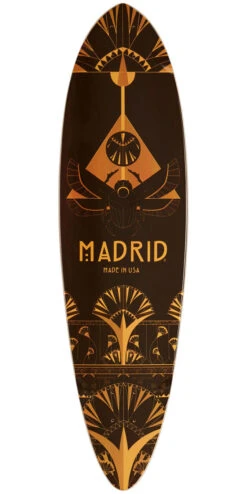 Madrid Blunt 36.25" Longboard Deck - Scarab