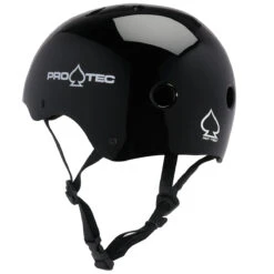 Pro-Tec The Classic Helmet - Gloss Black -Famous Skate Shop 700051071560 2 1cc806ca c474 440f 8b49 a583b2c1652e