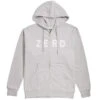 Zero Army Zip Up Hoodie - Heather Grey/Black 2 Zero Army Zip Up Hoodie - Heather Grey/Black -Famous Skate Shop 718910625793 1