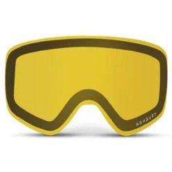 Ashbury Sonic White Triangle Snowboard Goggles - Dark Smoke/Yellow Spare -Famous Skate Shop 729920639038 3
