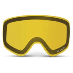 Ashbury Hornet Black Triangle Snowboard Goggles - Gold Mirror/Yellow Spare -Famous Skate Shop 729920639175 4
