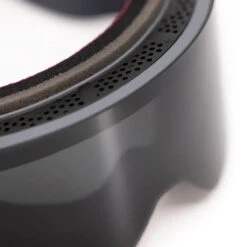 Ashbury Sonic Triangle Snowboard Goggles - Charcoal Triangle/Dark Smoke/Yellow Spare -Famous Skate Shop 729920639878 3