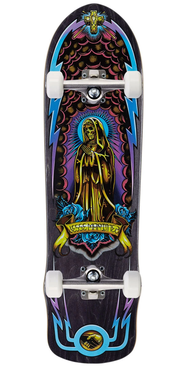 Dogtown Jesse Martinez Guadalupe Handshake M80 Skateboard Complete - Black Stain - 8.625" 3 Dogtown Jesse Martinez Guadalupe Handshake M80 Skateboard Complete - Black Stain - 8.625"
