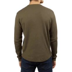 Salty Crew Long Shoreman Long Sleeve Shirt - Brown -Famous Skate Shop 804046109167 2
