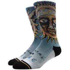 Merge4 Sublime Sun Socks - Blue