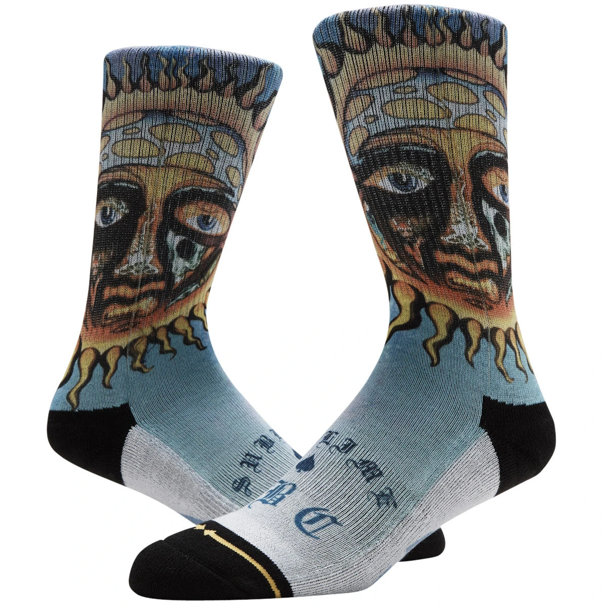 Merge4 Sublime Sun Socks - Blue 4 Merge4 Sublime Sun Socks - Blue - Image 2