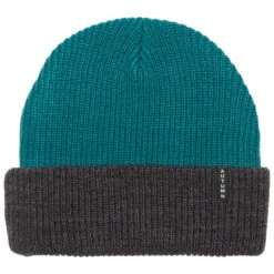 Autumn Blocked Beanie - Teal
