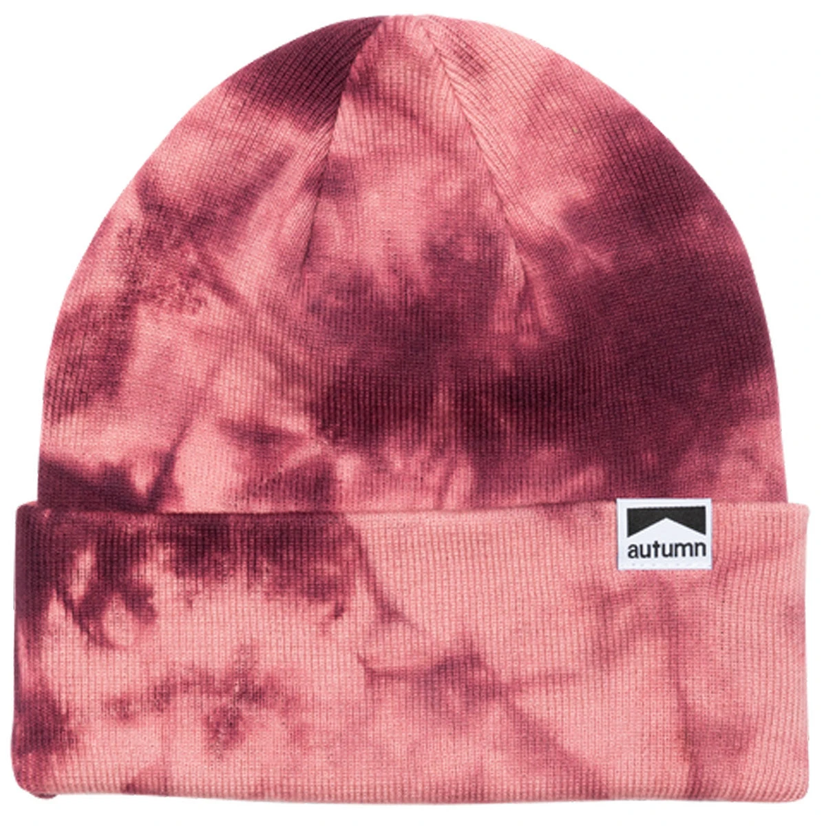 Autumn Tie Dye Beanie - Mauve 3 Autumn Tie Dye Beanie - Mauve