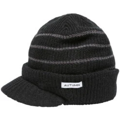 Autumn Visor Hat - Black