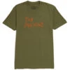 Toy Machine Paint T-Shirt - Olive -Famous Skate Shop 827059396546 1
