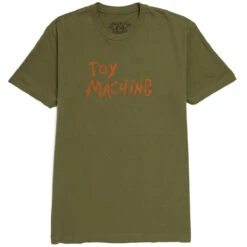 Toy Machine Paint T-Shirt - Olive