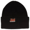 Toy Machine Devil Cat Dock Beanie - Black -Famous Skate Shop 827059400274 1