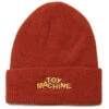 Toy Machine Hirotext Dock Beanie - Brown 2 Toy Machine Hirotext Dock Beanie - Brown -Famous Skate Shop 827059416060 1
